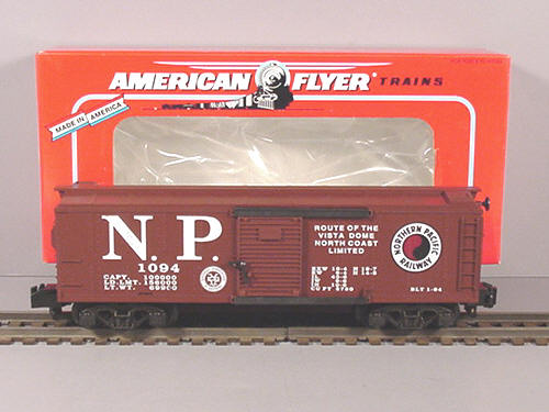 American Flyer 6-48485 S Scale Northern Pacific NASG Boxcar #1094 LN/Box