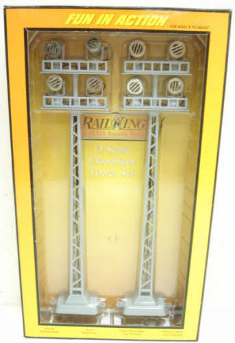 MTH 30-11039 O Floodlight Tower Set (Set of 2)