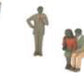 MTH 30-11071 O Assortment 1 Figure Set #8 (Set of 6)