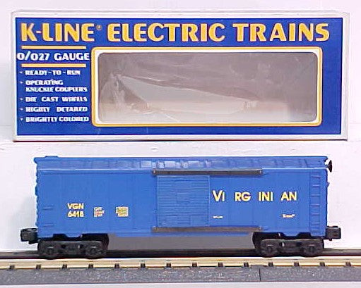 K-Line K6418 Virginian Boxcar LN/Box