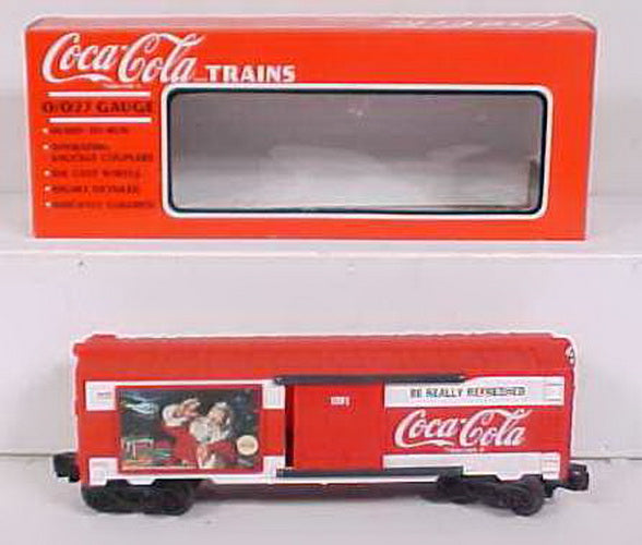 K-Line K-644702 O Coca-Cola Historical Christmas Car '91 LN/Box