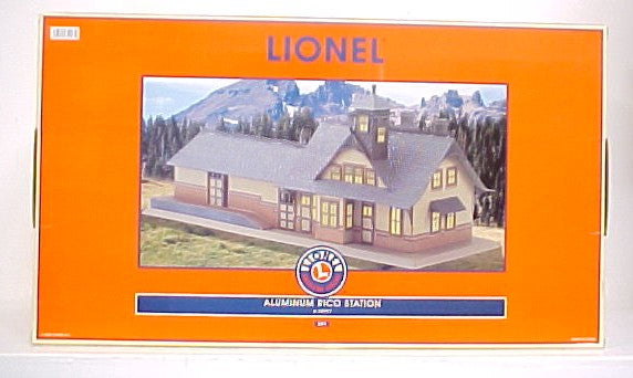 Lionel 6-32997 O Gauge Aluminum Rico Station LN/Box