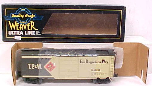 Weaver 3094 Toledo Peoria & Western Boxcar #661 (3-Rail) LN/Box