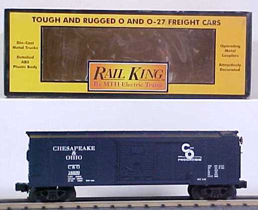 MTH 30-7411 O Gauge Chesapeake & Ohio Boxcar #18499 LN/Box