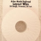 Atlas 0316 Red 50' Standard 20 Gauge Layout Wire