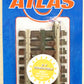 Atlas 6052 O Gauge Nickel Silver 1-3/4" Steel Straight Section Track (Pack of 4)