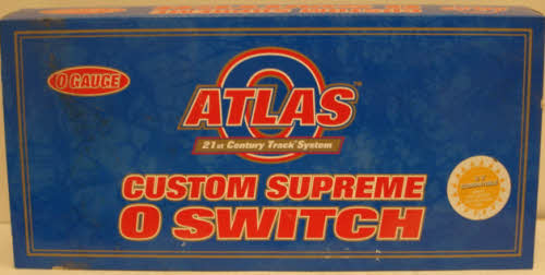 Atlas 6070 O / O54 Gauge Nickel Silver Left Hand Remote Switch Turnout