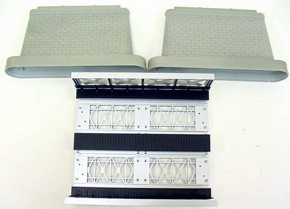MTH 40-1063 2-Track Silver Girder Bridge