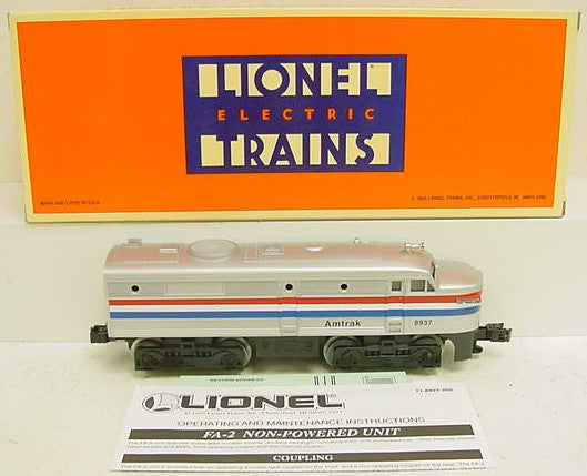 Lionel 6-18937 O Gauge Amtrak FA-2 Alco A Dummy Diesel Locomotive #8937 LN/Box