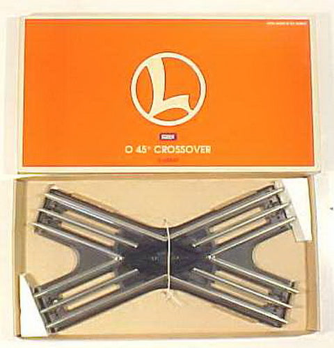 Lionel 6-65545 O Gauge 45 Degree Crossover LN/Box