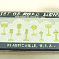 Plasticville 12-A  O Vintage Road Sign Set (Pack of 12)