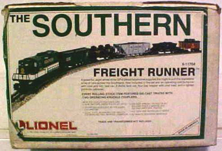 Lionel 6-11704 O Gauge Southern Freight Runner Diesel Train Set MT/Box