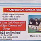 Bldgs Unlimited 108 Cape Cod House Kit