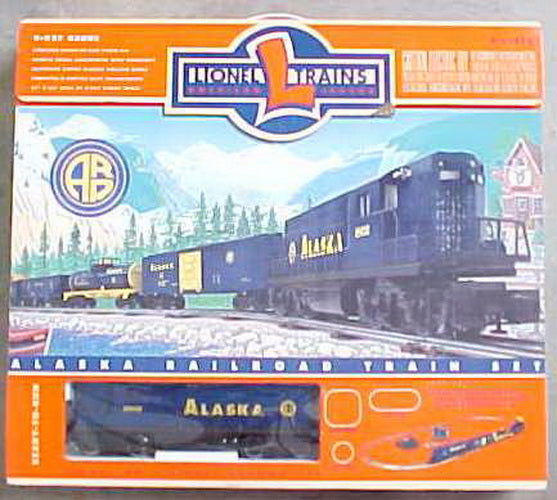 Lionel 6-11972 O Gauge Alaska Railroad GP-7 Diesel Train Set MT/Box