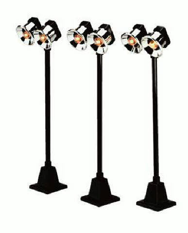 Lionel 6-12927 O Dual Illuminated #65 Yard Lights (Set of 3) LN/Box