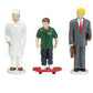 Lionel 6-14218 O Scale Downtown People Hand Painted Pewter Figures (Set of 6)