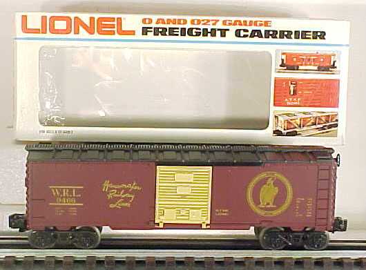 Lionel 6-9466 O Gauge Wanamaker Railway Lines Boxcar LN/Box