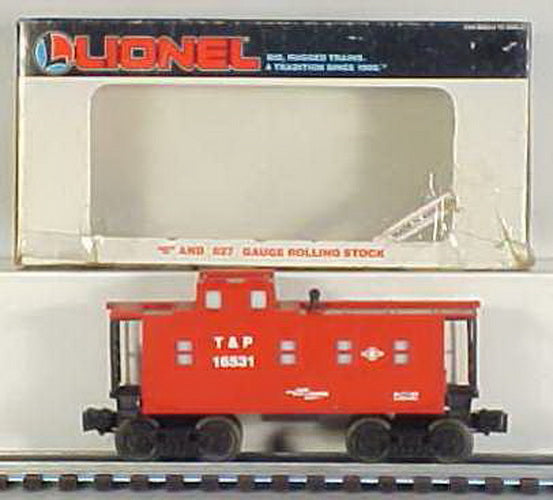 Lionel 6-16531 O Gauge Texas & Pacific Square Window Lighted Caboose LN/Box