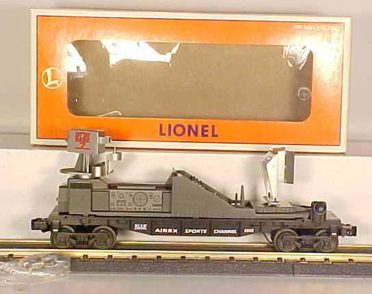 Lionel 6-16751 O Gauge WLNL Channel 7-Airex Sports Channel TV Car