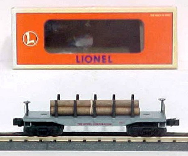 Lionel 6-16963 O Lionel Corporation Flatcar with Log Load #6411