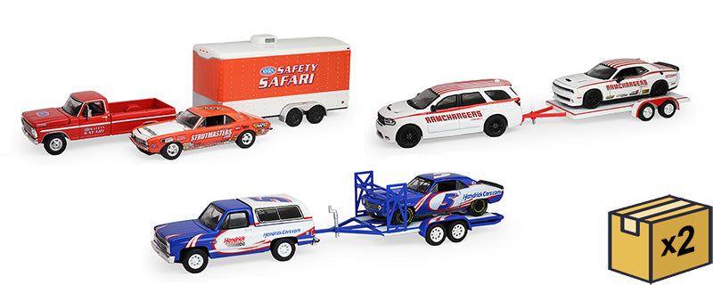 Greenlight Collectibles 31190-CASE 1:64 Racing Hitch Tow Series 6 Diecast (12)