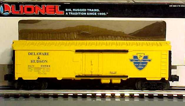 Lionel 6-19524 O Gauge Delaware & Hudson Refrigerator Car #19524 LN/Box