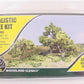 Woodland Scenics TR1111 3/4-3" Medium Green Realistic Tree Kits (Pack of 21)