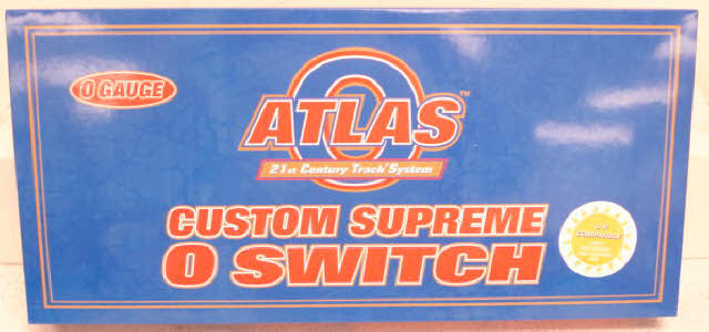 Atlas 6070 O / O54 Gauge Nickel Silver Left Hand Remote Switch Turnout