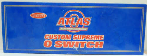 Atlas 6078 O/O72/O54 Gauge Nickel Silver Right Hand Remote Switch Turnout NIB