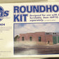 Atlas 6904 O Scale 3 Stall Roundhouse Kit LN/Box