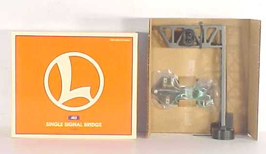 Lionel 6-12894 Operating Single Signal Bridge LN/Box