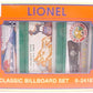 Lionel 6-24187 O Scale Classic Billboard Set LN/Box