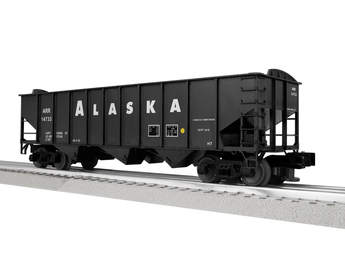 Lionel 3-16100B O Alaska 3-Bay 9-Panel Hopper #14751