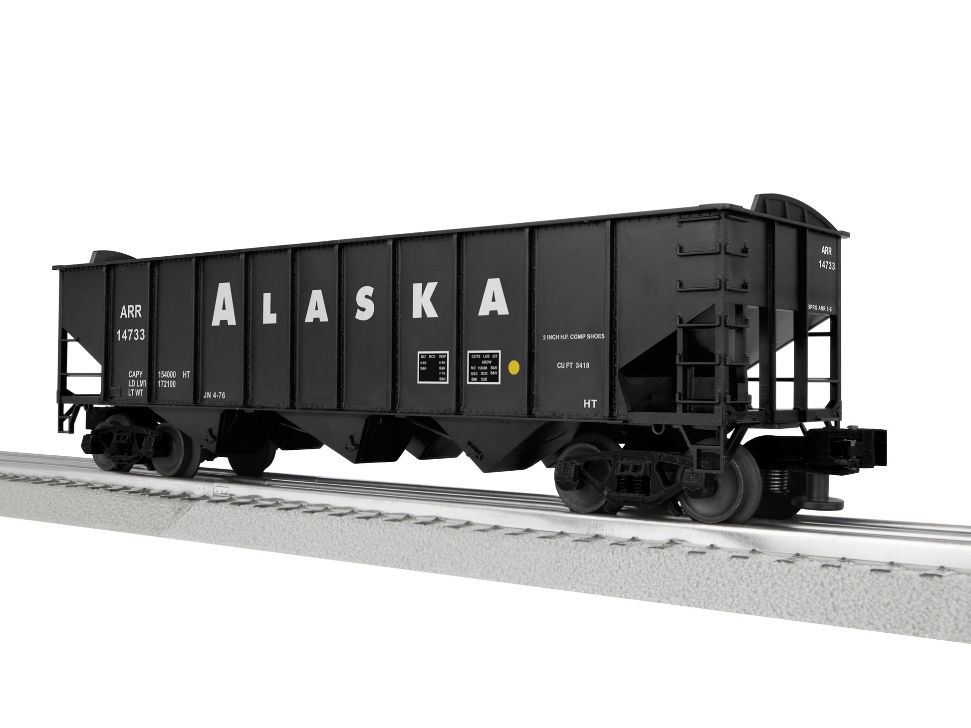 Lionel 3-16100B O Alaska 3-Bay 9-Panel Hopper #14751