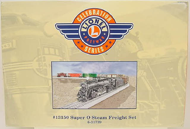 Lionel 6-31739 O Santa Fe Super Steam Freight Train Set LN/Box