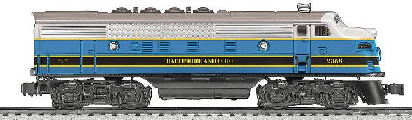 Lionel 6-31752 PWC Baltimore & Ohio O Gauge Diesel Freight Train Set #2369W MT/Box