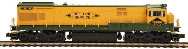 MTH 20-2780-3 Reading GE U30C Non-Powered Diesel Engine #6303
