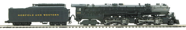 MTH 20-3271-1 N&W 2-6-6-4 Class A Steam Engine #1218 (Hi-Rail Wheels) w/PS2