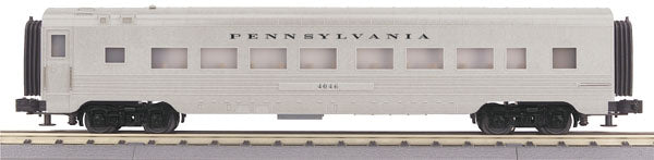 MTH 30-67416 O Gauge Pennsylvania RR 60’ Streamlined ABS Coach Car #4046