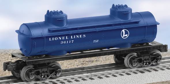 Lionel 6-36117 O Gauge Lionel Lines 2-Dome Tank Car LN/Box