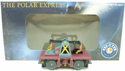 Lionel 6-28425 O Polar Express Motorized Elf Handcar LN/Box