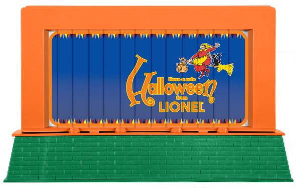 Lionel 6-24227 O Animated Halloween Billboard NIB