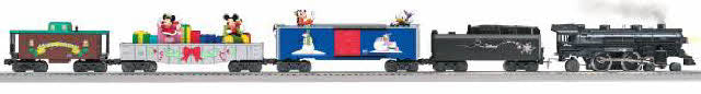 Lionel 6-31946 Disney Animated Christmas O Gauge Steam Train Set LN/Box