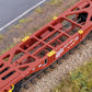 Marklin 47816 HO Touax Rail Ltd. Type Sggrss 80 Double Container Transport Car