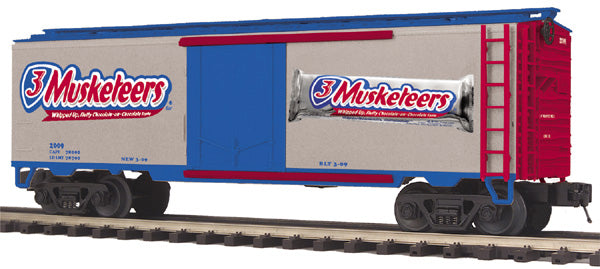 MTH 20-94162 3 Musketeers Reefer Car LN/Box
