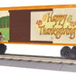 MTH 30-74533 Happy Thanksgiving Boxcar LN/Box