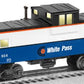Lionel 6-29733 O Gauge White Pass Extended Caboose #904