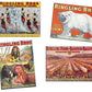 Lionel 6-22472 O Ringling Bros. Tin Sign Replica (Pack of 4)