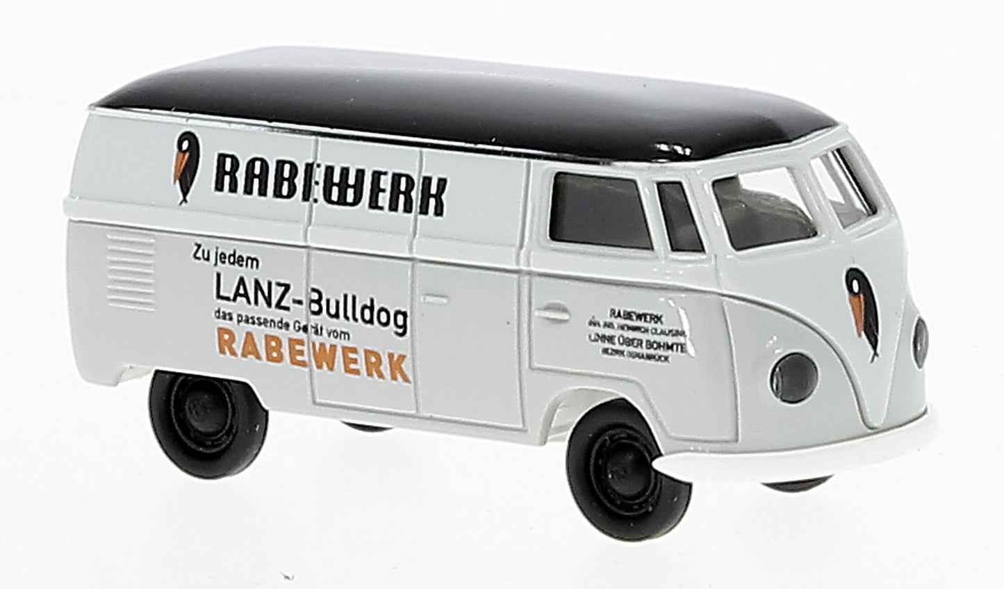 Brekina Automodelle 32072 HO Rabewerk 1950-1954 Volkswagen T1a Kasten Cargo Van