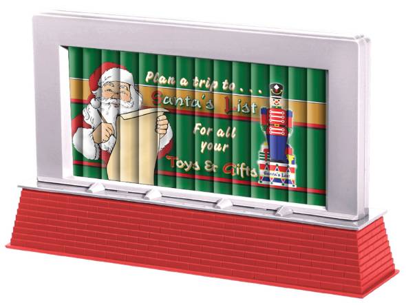 Lionel 6-16837 O Gauge Christmas Operating Billboard LN/Box